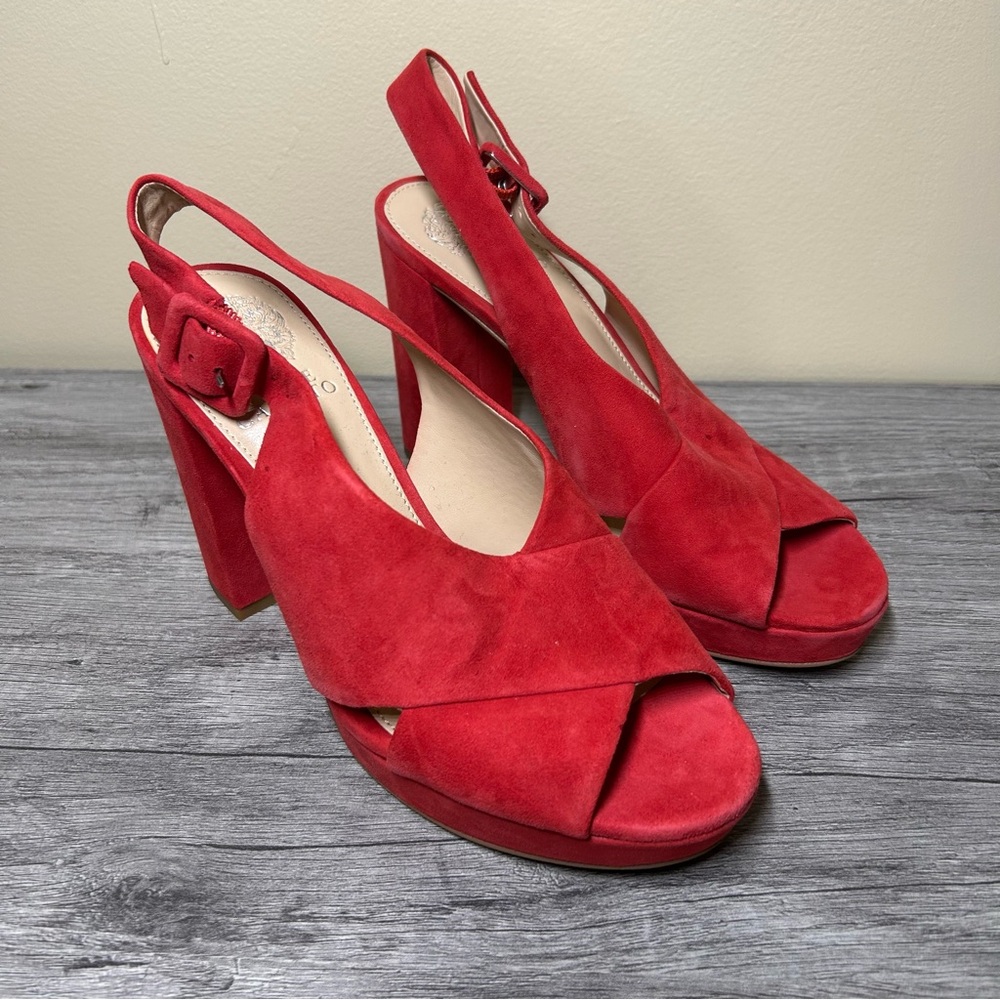 Vince Camuto Suede Heels Size 7